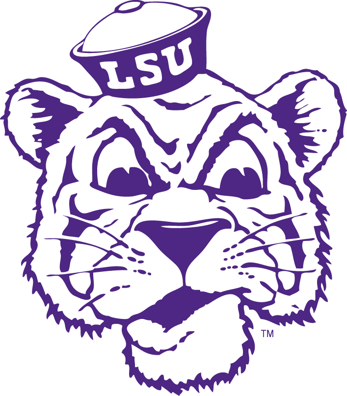 LSU Tigers 1956-1967 Alternate Logo iron on transfers for clothing